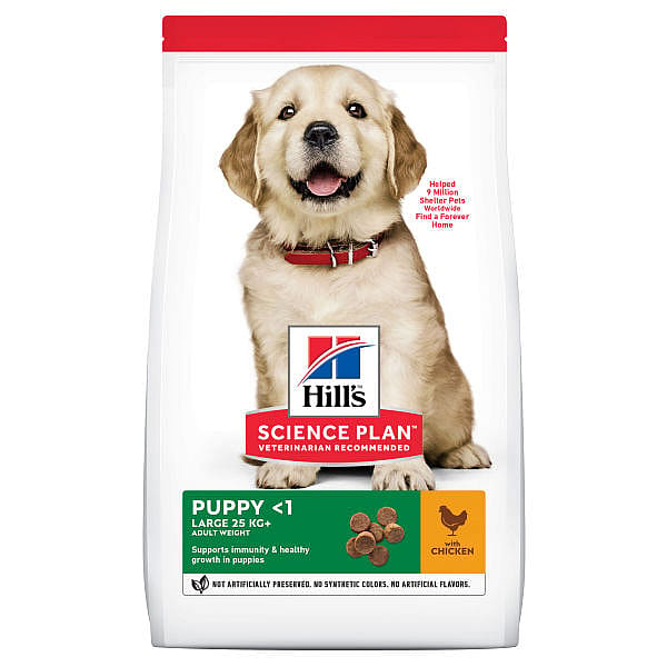 Hill's Science Plan Large Breed Puppyvoer Kip