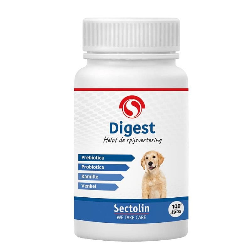 Sectolin Digest Hond 100 tabletten