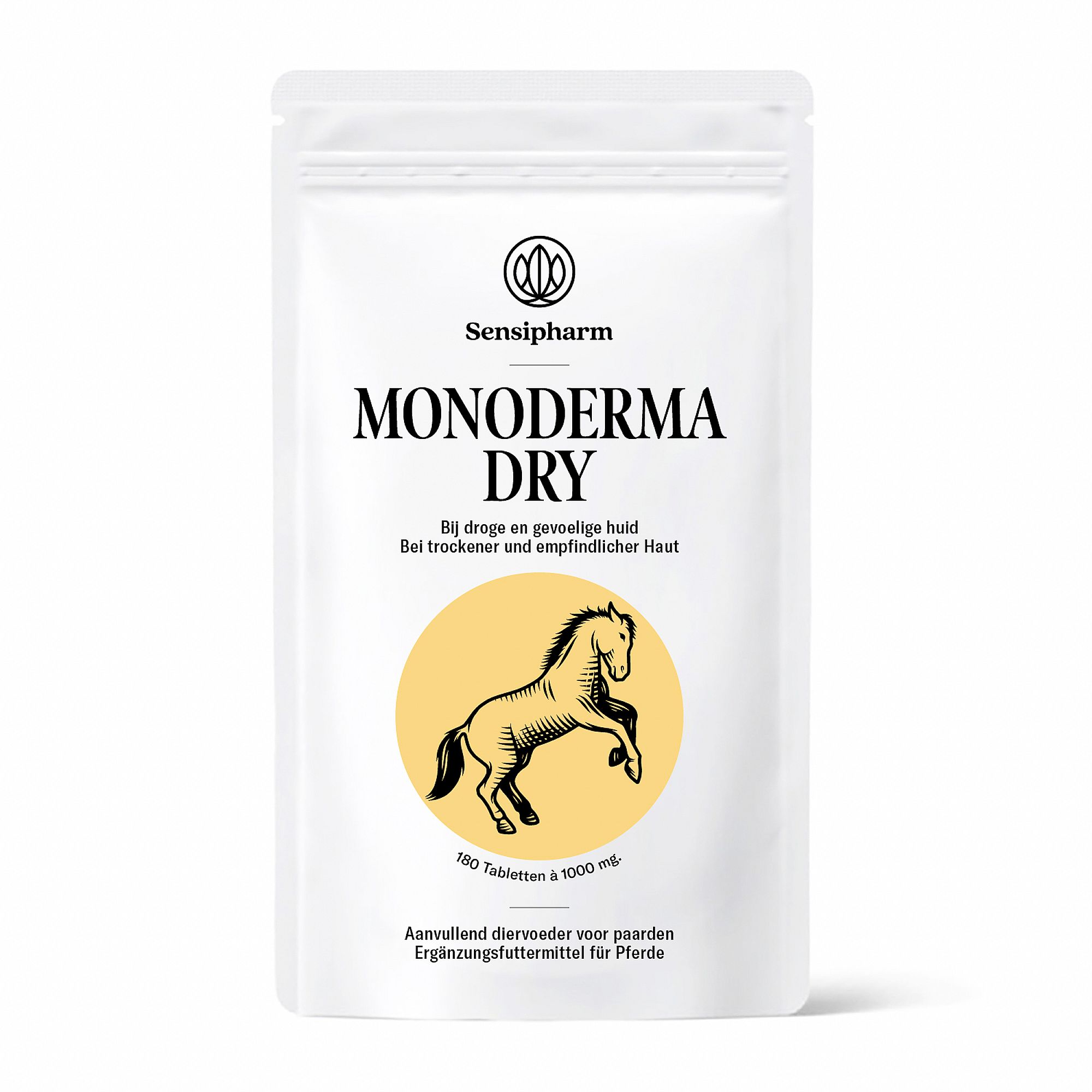 Sensipharm Monoderma Dry Paard 180 tabletten