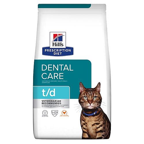 Hill's Prescription Diet TD Dental Care Kattenvoer Kip