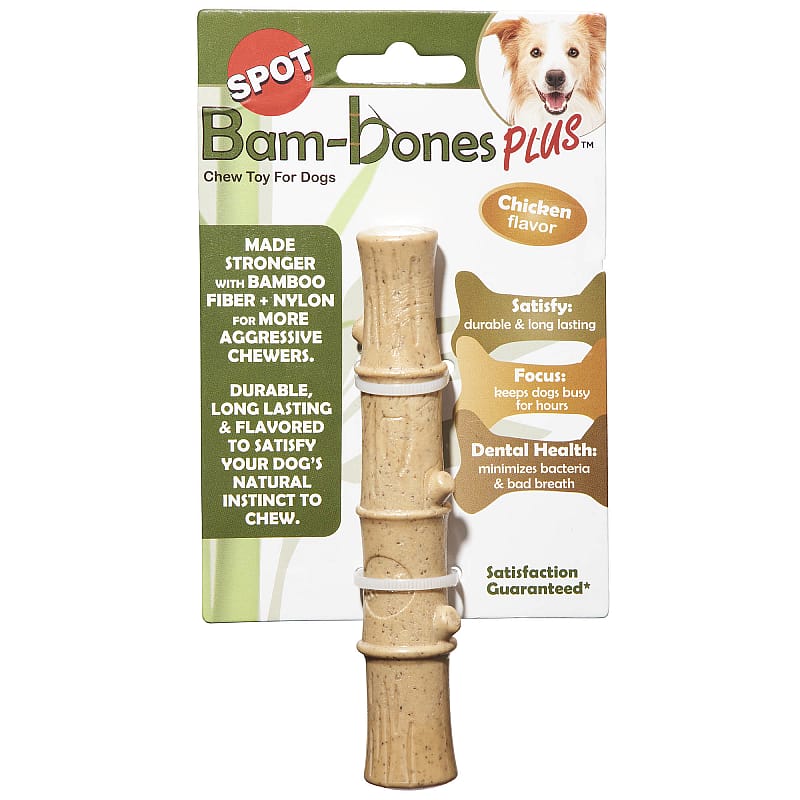 Spot Naturals Bam-Bones Plus Bamboo Stick Kauwspeeltje Hond