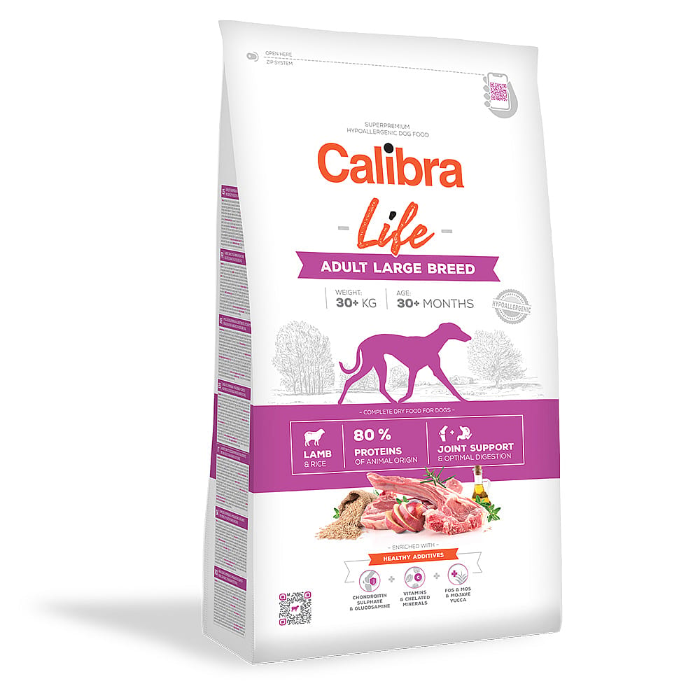 Calibra Hond Life Adult Large Breed Lamb