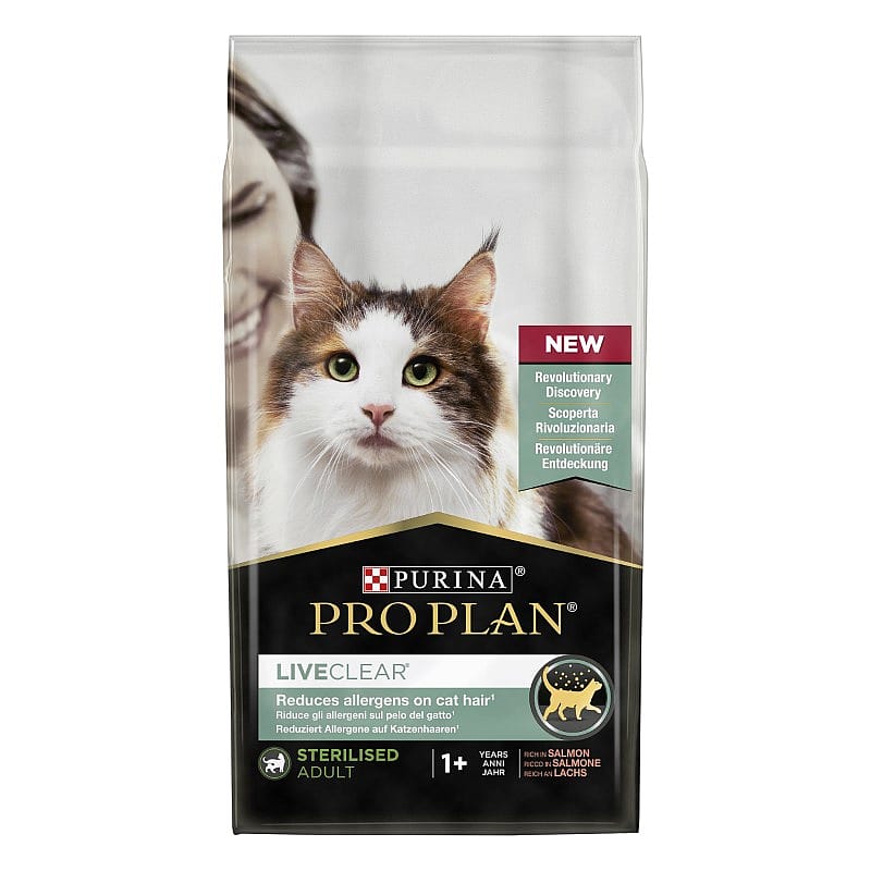 Purina Pro Plan LiveClear Sterilised Adult Allergeen-reducerend Kattenvoer