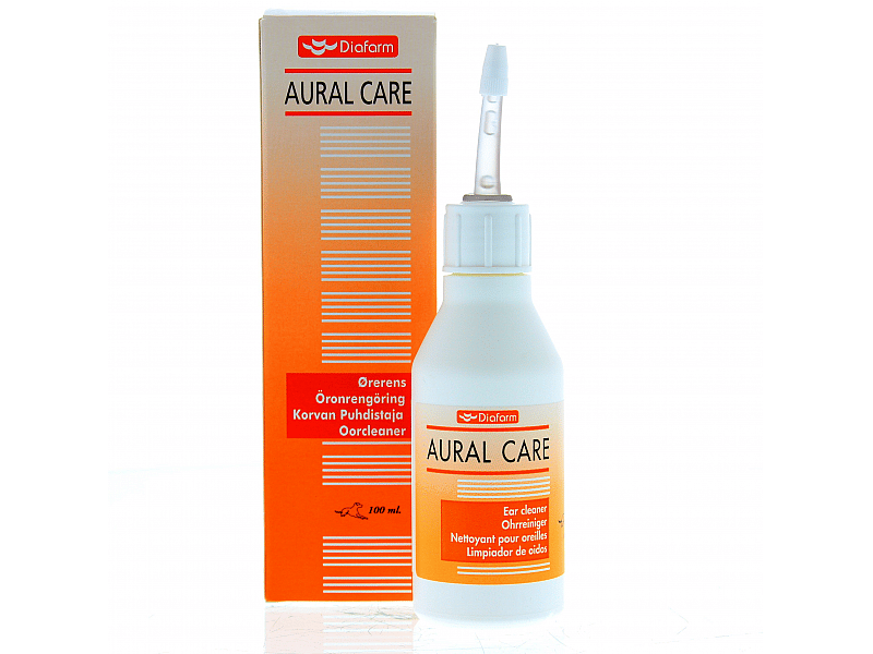 Diafarm Aural Care Oorcleaner Huisdieren en Paard 100 ml