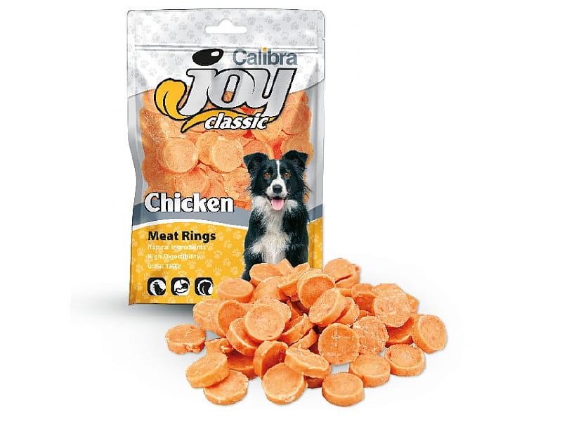 Calibra Joy Dog Classic Chicken Rings 80 gram