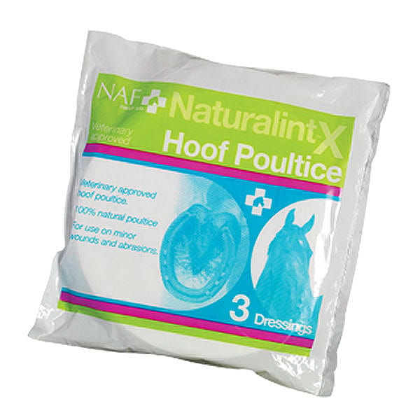 NAF NaturalintX Hoef Kompres Poultice 10 x 3 stuks