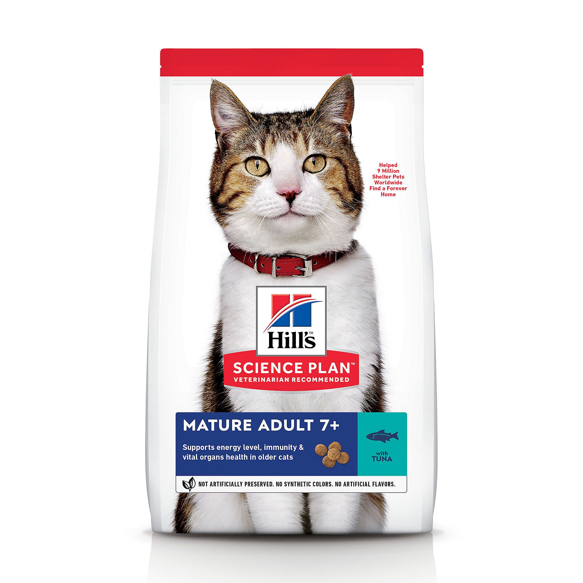 Hill's Science Plan Mature Adult 7+ Kattenvoer Tonijn 1.5 kg