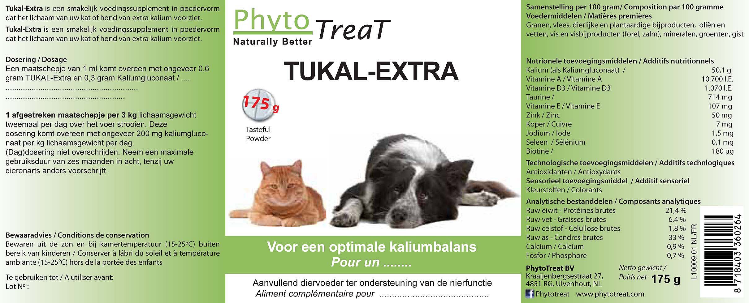 PhytoTreat Tukal Extra (=Tumil K) 175 gram