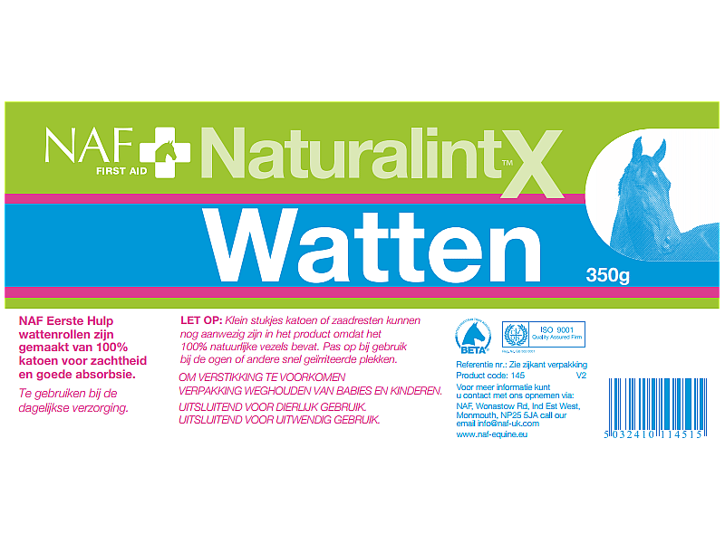 NAF NaturalintX Watten Rol 350 gram