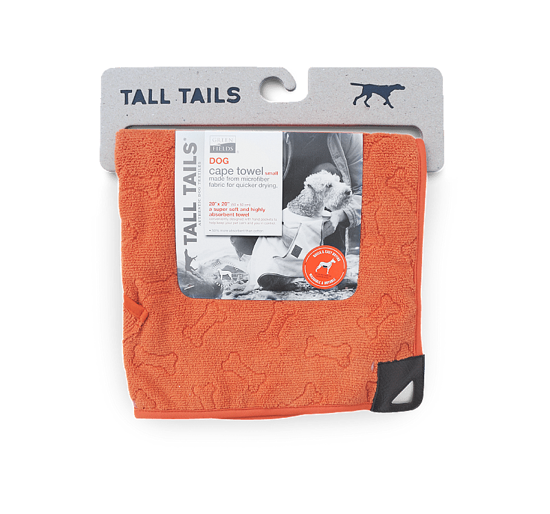 Greenfields Cape Towel Hond Kat Kleindier