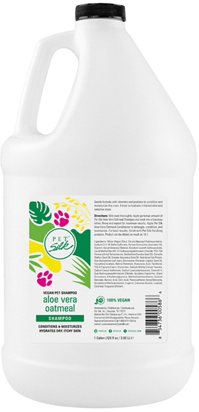 Pet Silk Aloe Vera Oatmeal Vegan