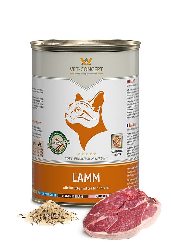 Vet-Concept Lam Kattenmenu