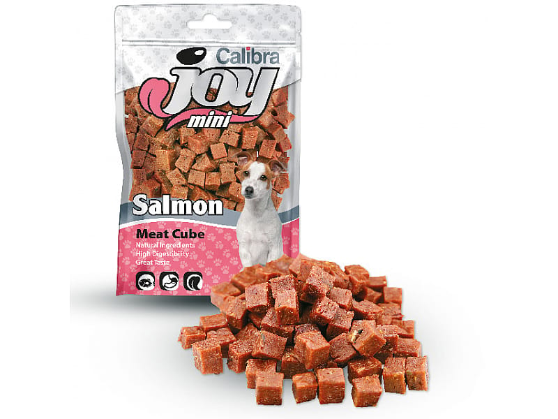 Calibra Joy Dog Mini Salmon Cube 70 gram