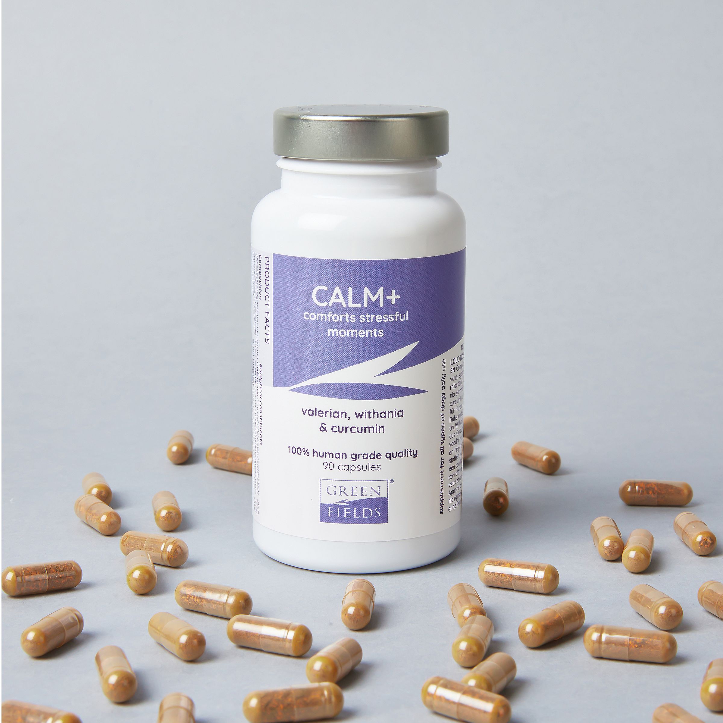 Greenfields Calm+ Stress Hond 90 Capsules