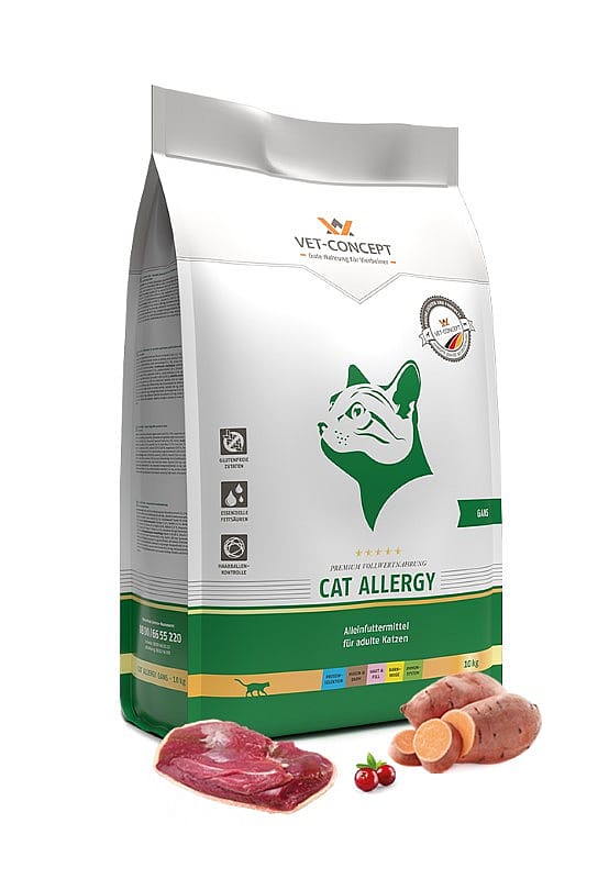 Vet-Concept Cat Allergy Gans Kattenvoer