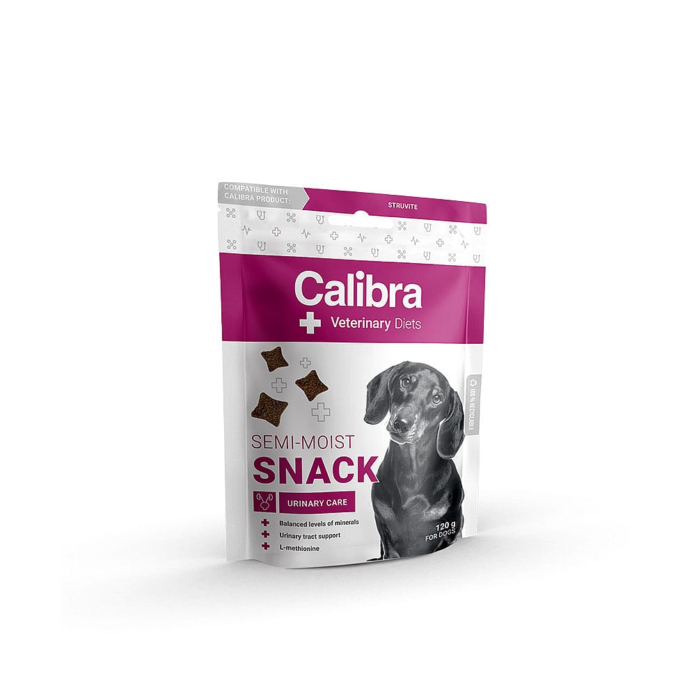 Datumvoordeel (op=op) Calibra Veterinary Diets Urinary Care Semi-Moist Snack 120 gram