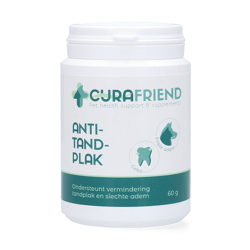 CuraFriend Anti-Tandplak Hond Kat 60 gram