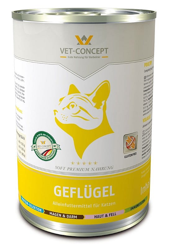 Vet-Concept Gevogelte Kattenmenu