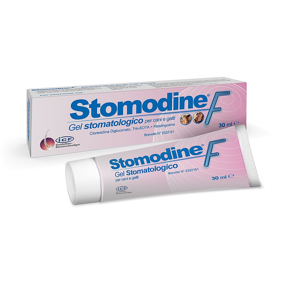 Stomodine F Mond Gel Hond Kat 30 ml