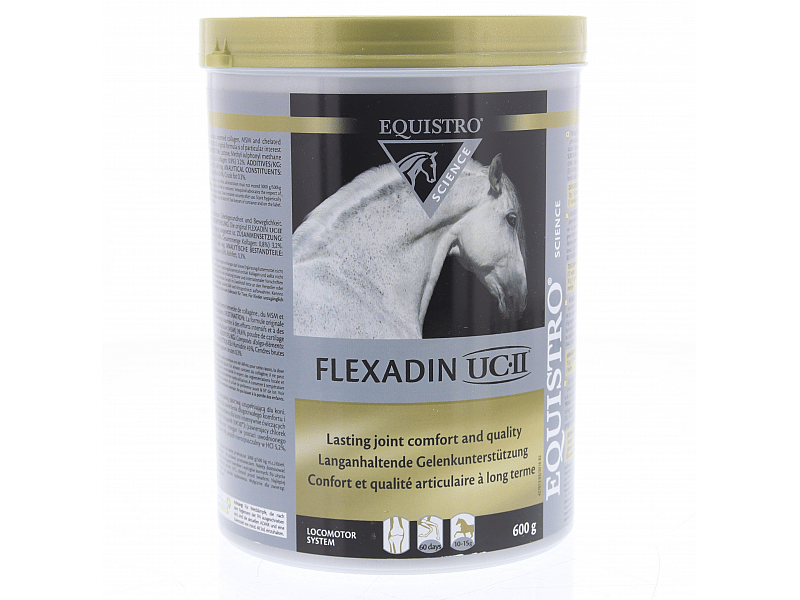 Datumvoordeel (op=op) Equistro Flexadin UCII Paard 600 gram