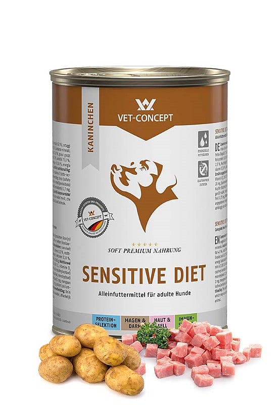 Vet-Concept Sensitive Diet Konijn Hondenmenu