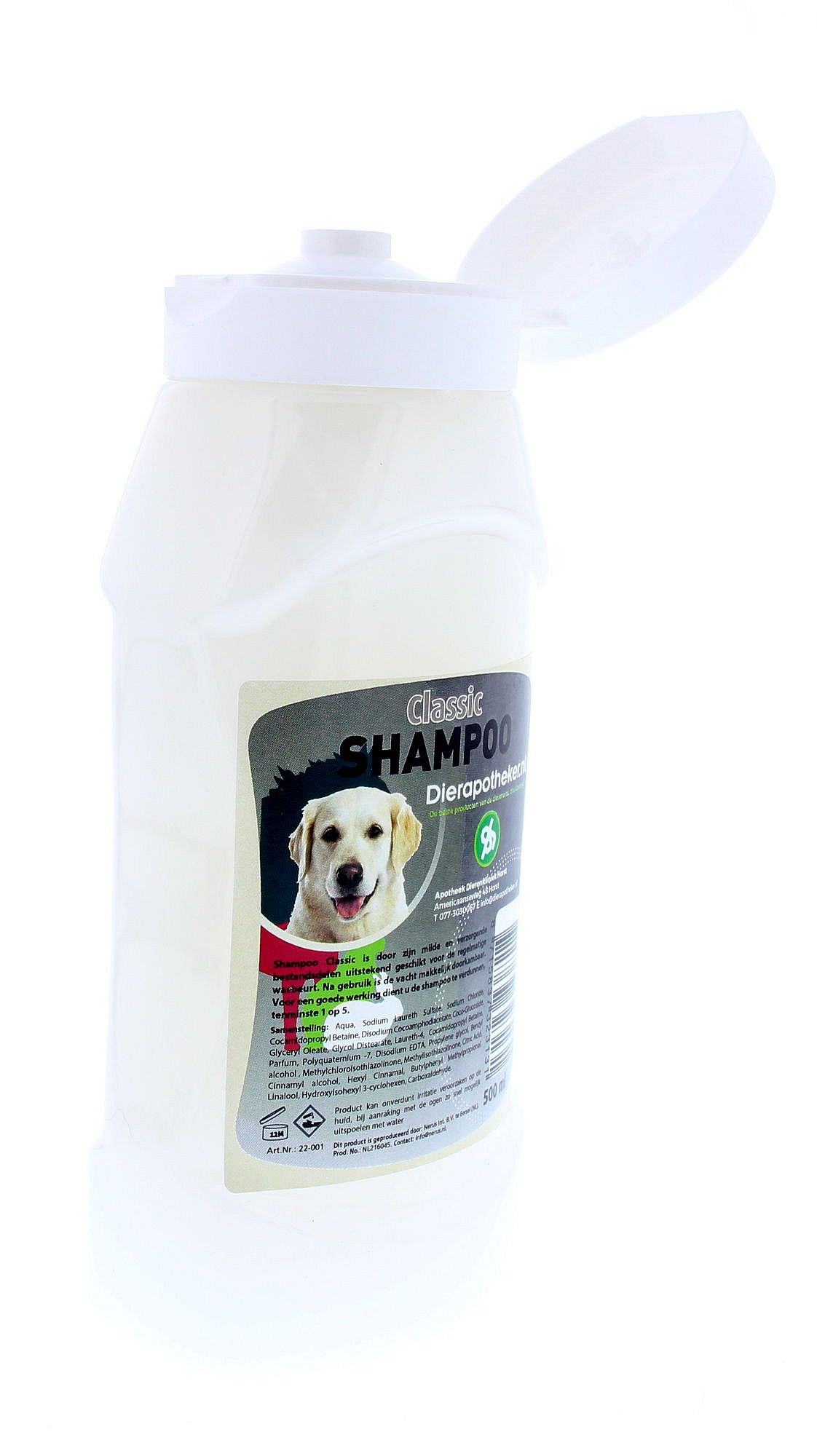 Dierapotheker Shampoo Classic Hond 500 ml