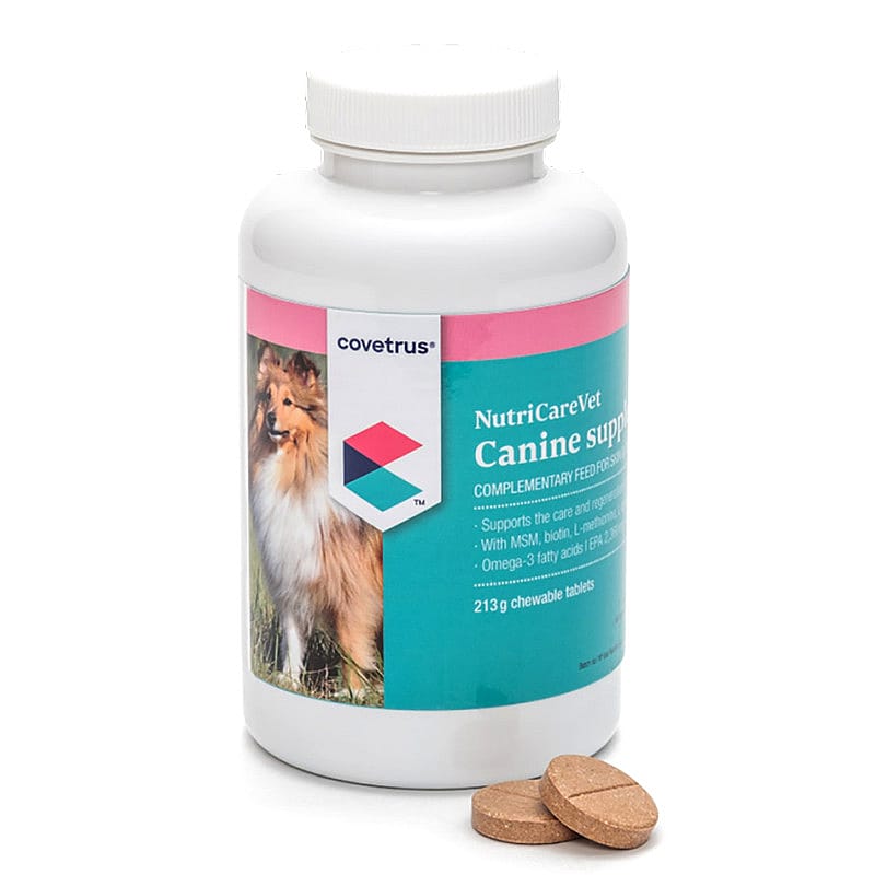 NutriCareVet Skin & Coat Support Hond 85 kauwtabletten