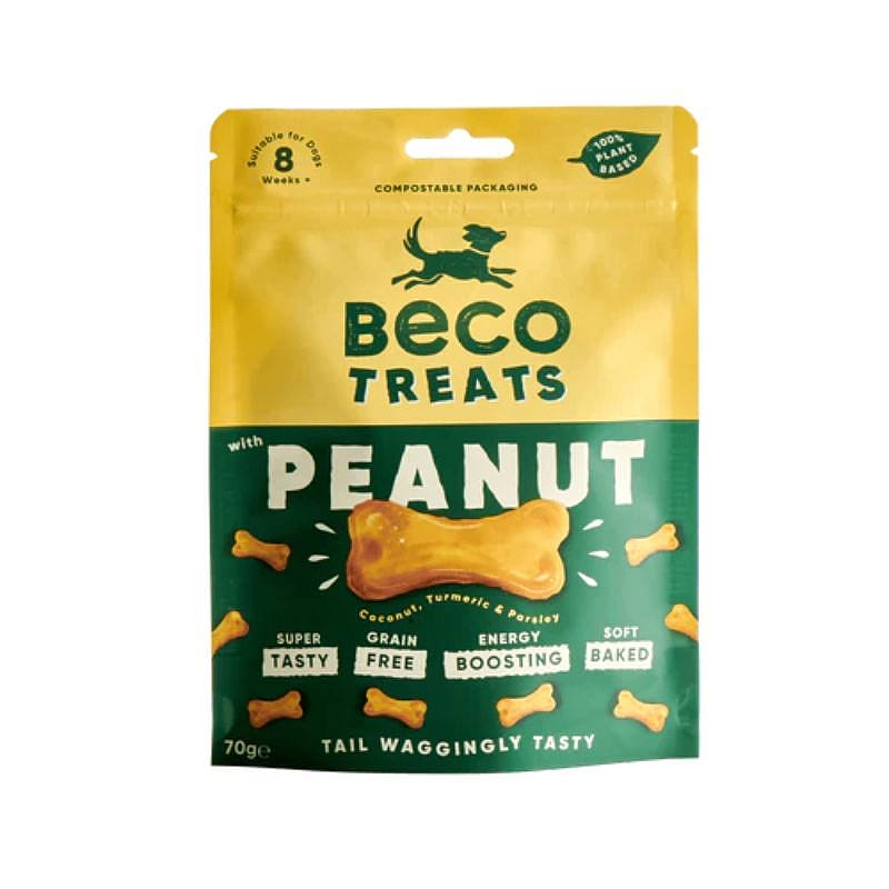 Beco Treats Peanut with Coconut & Turmeric 1 x 70 gram Hond