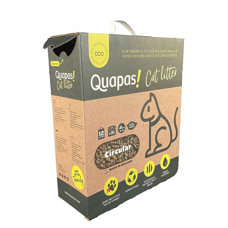 Quapas! Kattenbakvulling 12 Liter