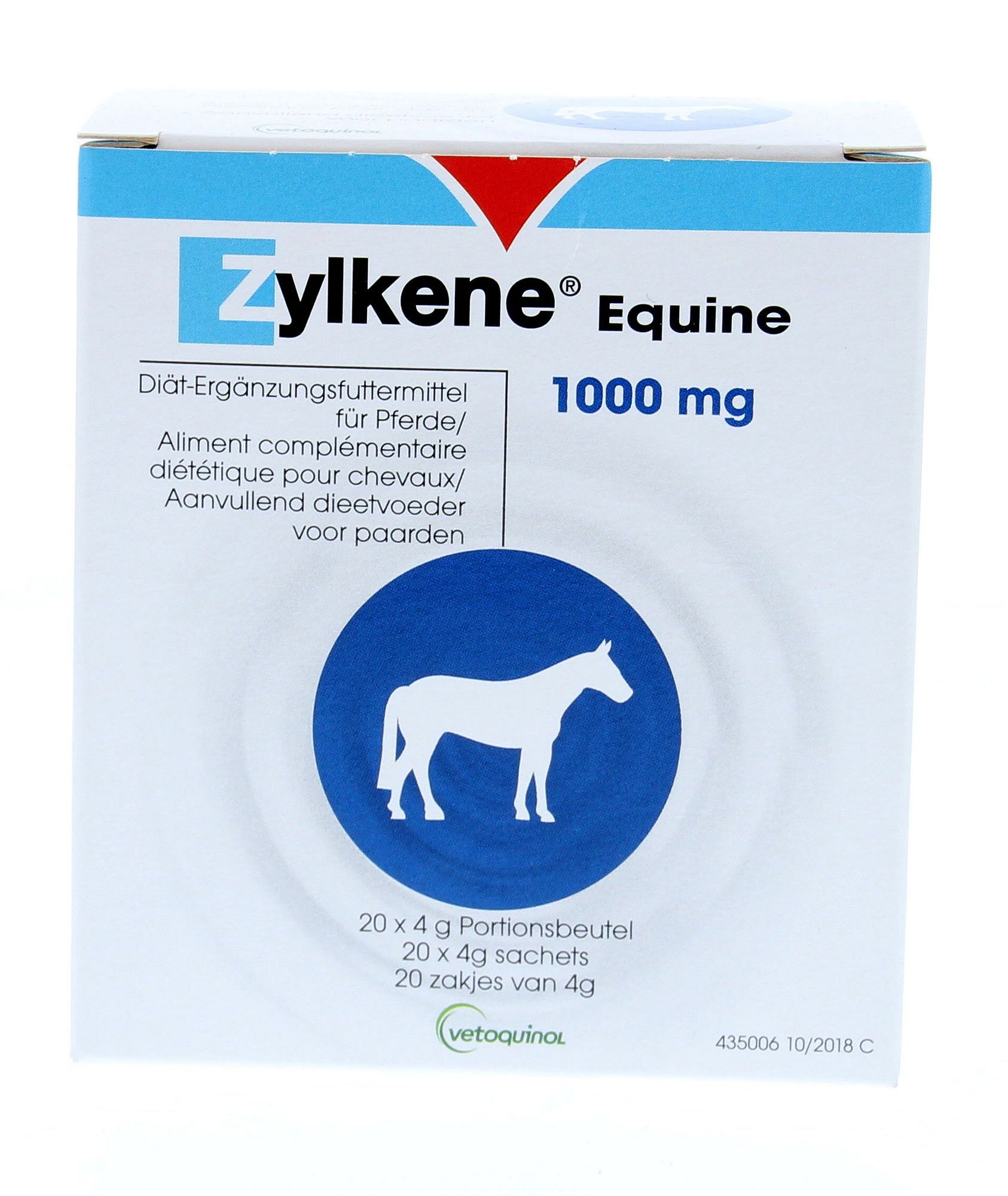 Zylkene Equine 1000 mg 20 zakjes van 4 gram