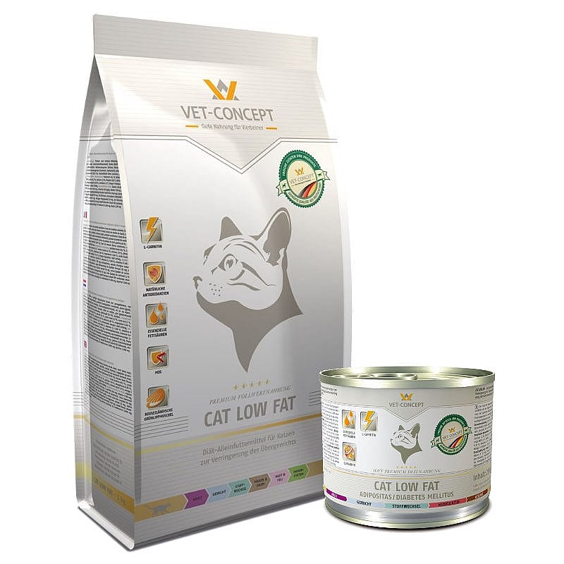 Vet-Concept Low Fat Kattenvoer