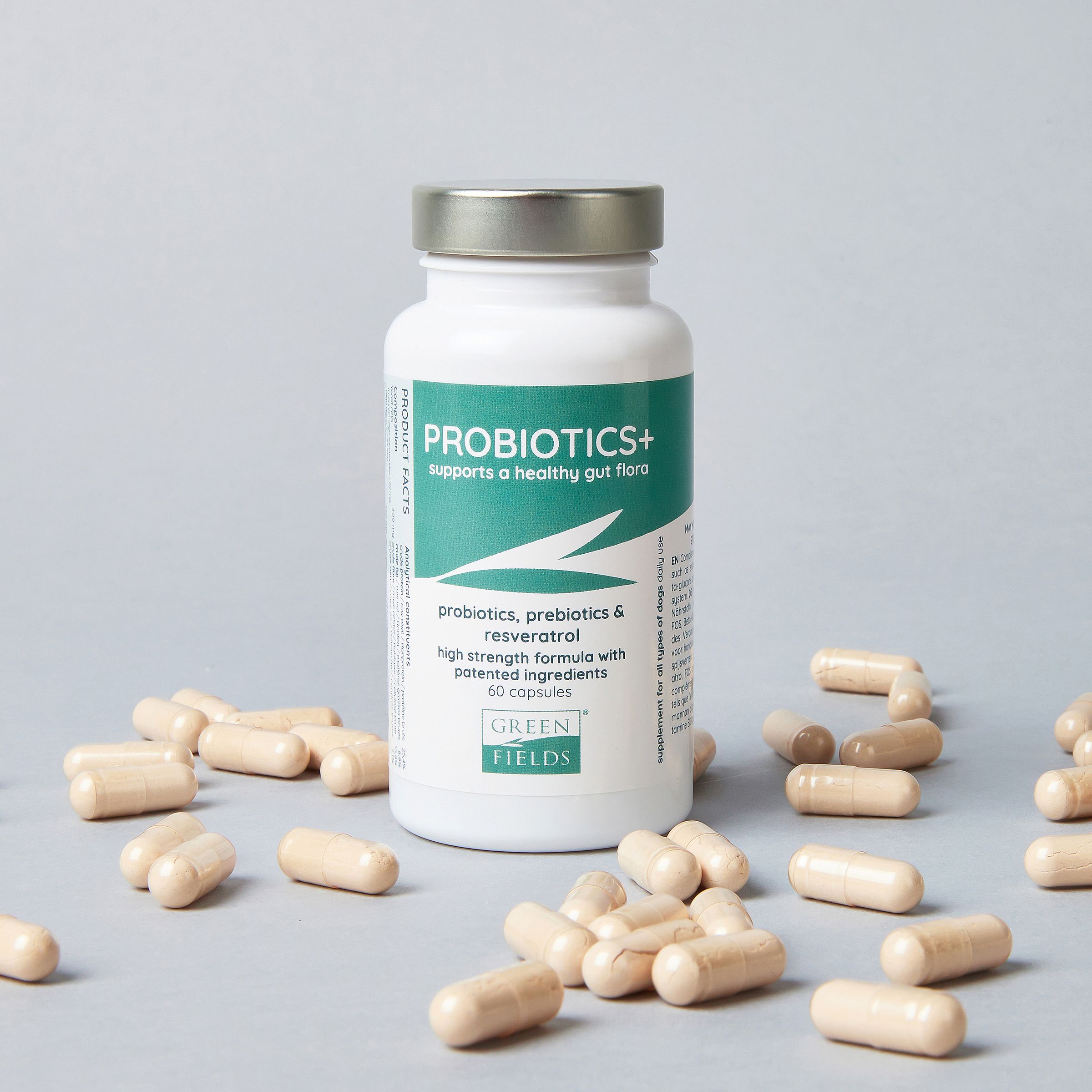 Greenfields Probiotics+ Hond 60 Capsules