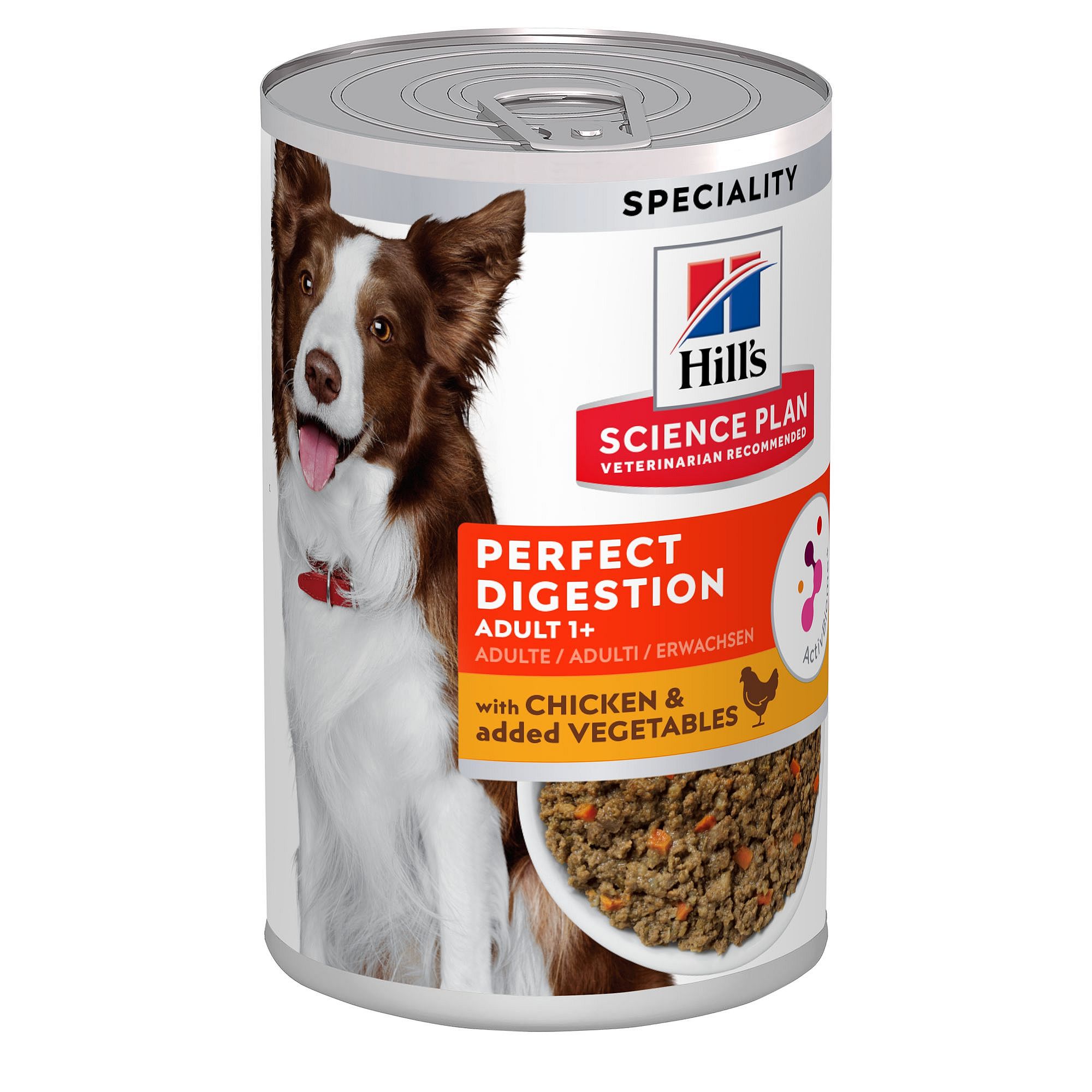 Hill's Science Plan Canine Adult Perfect Digestion Hondenvoer 12 x 363 gram blikje