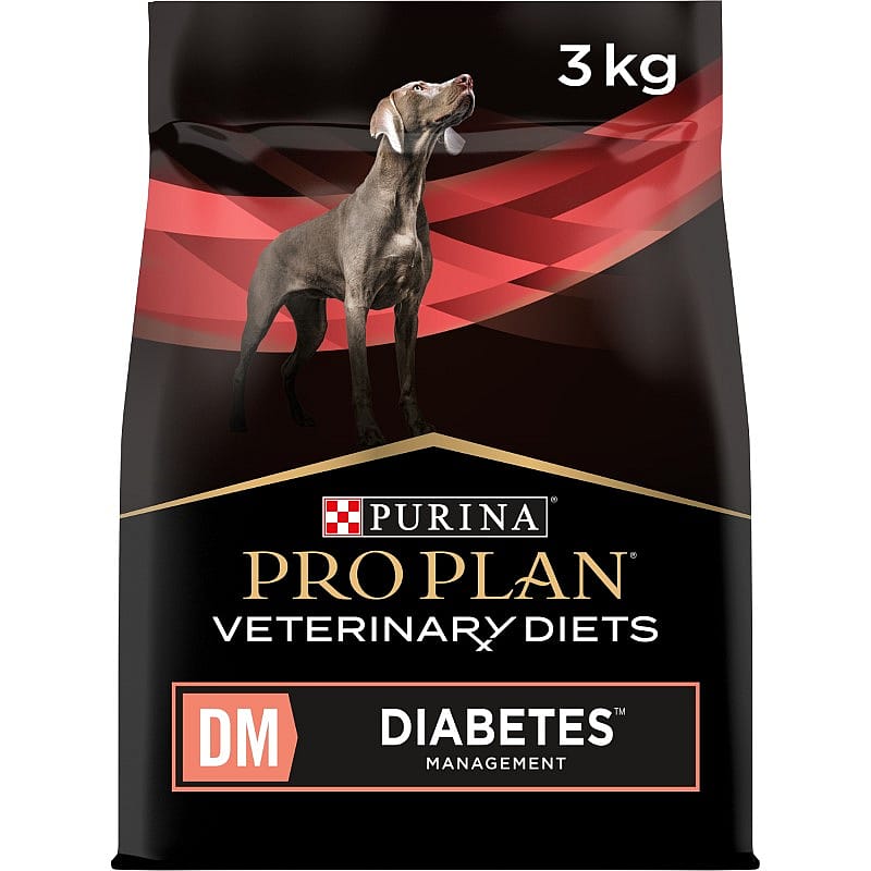 Purina Pro Plan Veterinary Diets Canine DM Diabetes Management Hondenvoer 3 kg