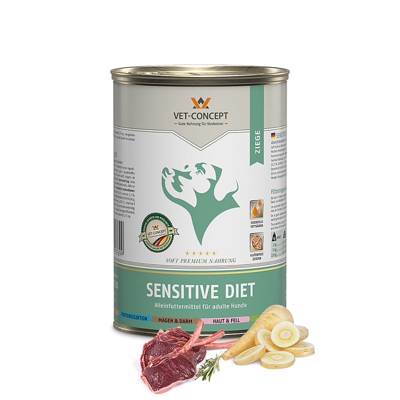 Vet-Concept Sensitive Diet Geit Hondenmenu