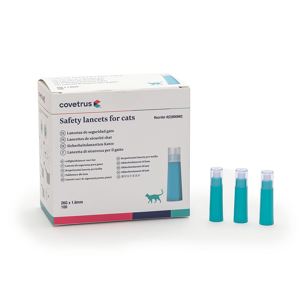 CVET Glucosemeter Lancet Kat 100 stuks