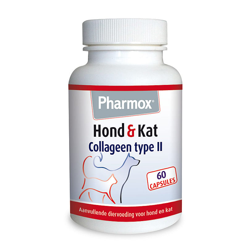 Pharmox Collageen Type II Hond Kat 60 Capsules