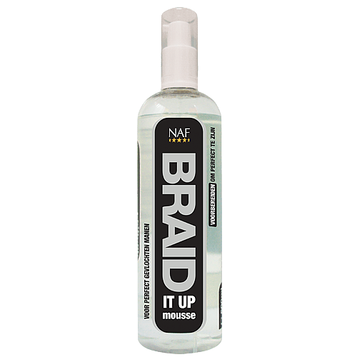 NAF Braid It Up Paard Mousse - 500 ml