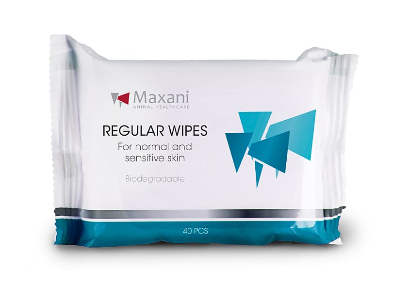 Maxani Regular Wipes Hond Kat 40 stuks