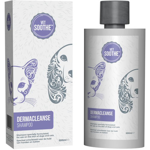 VetSoothe Dermacleanse Shampoo Hond Kat